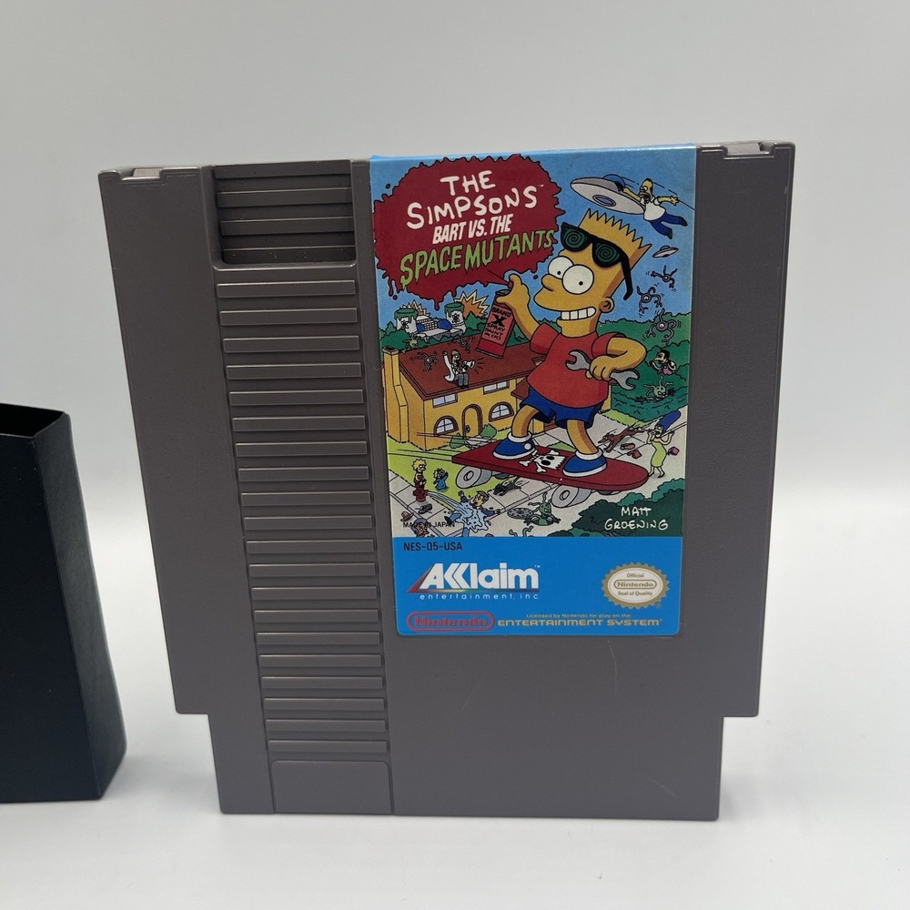 The Simpsons: Bart vs. the Space Mutants Nintendo NES Cartridge Only